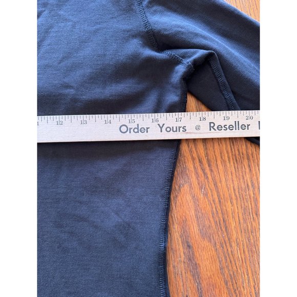 Patagonia Womens S Black Hooded Pullover Zip Pocket Lightweight Fabric - Picture 9 of 9